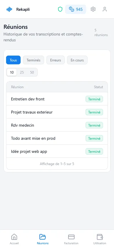 Rekapli — screenshot 4