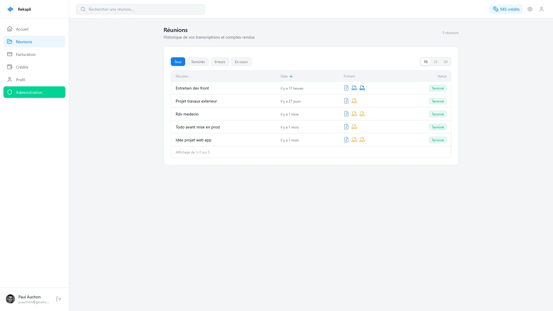 Rekapli — screenshot 4